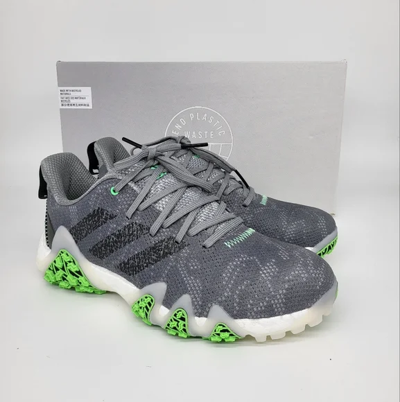 adidas gazelle silver green womens Adidas Mens Codechaos 22 Recycled Polyester Spikeless Golf Shoes – Extra  Butter main image 0